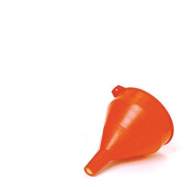 Miller Mfg Little Giant Orange 8-1/2 in. H Plastic 64 oz Funnel with Screen 100038